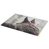 ジャーマン・シェパードのまな板 カッティングボード (角)