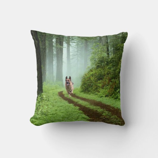 ジャーマン・シェパードのクッション クッション (正面)