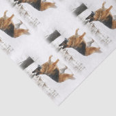 ジャーマン・シェパードのティッシュペーパー 薄葉紙 (詳細)