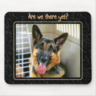 ジャーマン・シェパードのマウスパッド マウスパッド