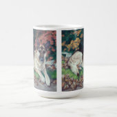 ジャーマン・シェパードのマグ コーヒーマグカップ (中央)