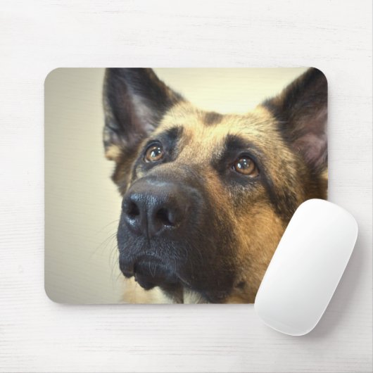 ジャーマン・シェパードの写真のマウスパッド マウスパッド (マウス)