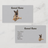 ジャーマン・シェパードの名刺 名刺 (正面/裏面)