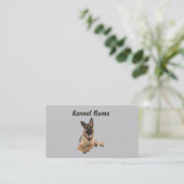 ジャーマン・シェパードの名刺 名刺 (スタンド正面)