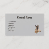 ジャーマン・シェパードの名刺 名刺 (裏面)