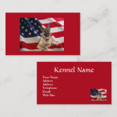 ジャーマン・シェパードの名刺 名刺 (正面/裏面)