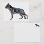 ジャーマン・シェパードの名刺 名刺 (正面/裏面)