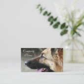 ジャーマン・シェパードの名刺 名刺 (スタンド正面)