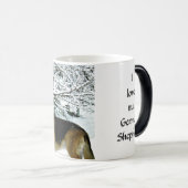 ジャーマン・シェパードの変形させるコーヒー・マグ モーフィングマグカップ (正面右)