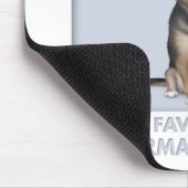 ジャーマン・シェパードの好み マウスパッド (コーナー)