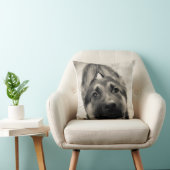 ジャーマン・シェパードの子犬のクッション クッション (椅子)