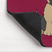 ジャーマン・シェパードの子犬のマウスパッド マウスパッド (コーナー)