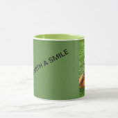 ジャーマン・シェパードの子犬 マグカップ (中央)