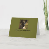 ジャーマン・シェパードの父の日カード カード (裏面)