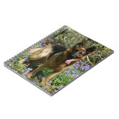 ジャーマン・シェパードの置くこと ノートブック (左側)