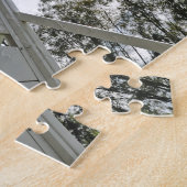 ジャーマン・シェパードの警察犬の訓練 ジグソーパズル (側面)