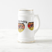 ジャーマン・シェパードのBierの猟犬 ビールジョッキ (正面右)