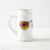 ジャーマン・シェパードのBierの猟犬 ビールジョッキ (左)