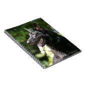 ジャーマン・シェパードのHeadshot 2 ノートブック (右側)