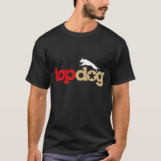 ジャーマン・シェパードのTシャツ Tシャツ (正面)