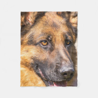 ジャーマン・シェパード毛布-ドイツのshedder! フリースブランケット