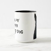 ジャーマン・シェパード犬のマグ マグカップ (中央)