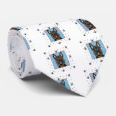 ジャーマン・シェパード犬のTシャツおよびギフト ネクタイ (ロール)