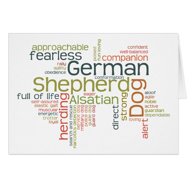 ジャーマン・シェパード犬 (正面横)