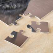 ジャーマン・シェパード犬 ジグソーパズル (側面)