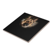 ジャーマン・シェパード犬 タイル (側面)