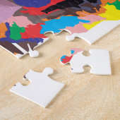 ジャーマン・シェパード色 ジグソーパズル (側面)