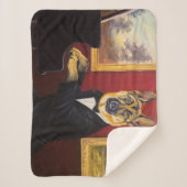 ジャーマン・シェパード|のピアノワルツ シェルパブランケット (正面)