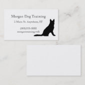 "ジャーマン・シェパード"の名刺 名刺 (正面/裏面)