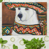 ジャーマン・シェパード キッチンタオル (折り畳み)