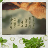 ジャーマン・シェパード キッチンタオル (折り畳み)