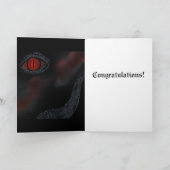 ジャーマン・シェパード サンキューカード (内部)