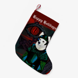 ジャーマン・シェパード スモールクリスマスストッキング