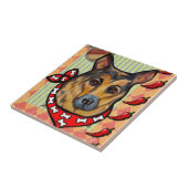 ジャーマン・シェパード タイル (側面)