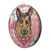 ジャーマン・シェパード ダーツボード (正面右)