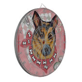 ジャーマン・シェパード ダーツボード (正面左)