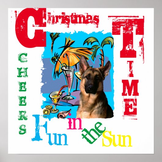 ジャーマン・シェパード ポスター (正面)