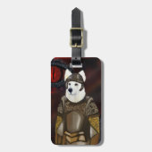 ジャーマン・シェパード ラゲッジタグ (正面縦)