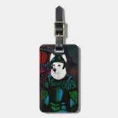 ジャーマン・シェパード ラゲッジタグ (正面縦)