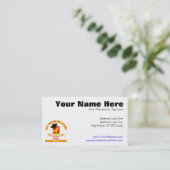 ジャーマン・シェパード 名刺 (スタンド正面)