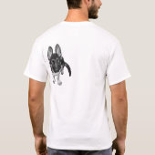 ジャーマン・シェパード Tシャツ (裏面)