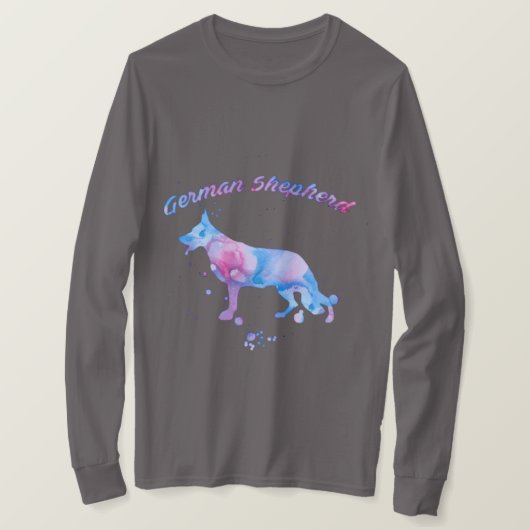 ジャーマン・シェパード Tシャツ (デザイン正面)