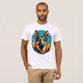 ジャーマン・シェパード Tシャツ (正面フル)
