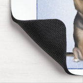 ジャーマン・シェパードGS1 マウスパッド (コーナー)