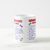 ジャーマン・シェパードPL2 コーヒーマグカップ (中央)