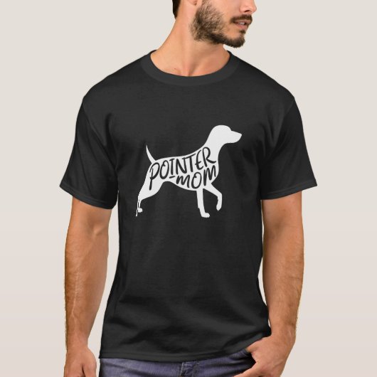 ジャーマン・ショートヘアード・ポインター 犬 GSP ポインター 母 Tシャツ (正面)
